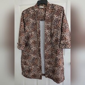 Dress Savvy New York Womens Top Animal print